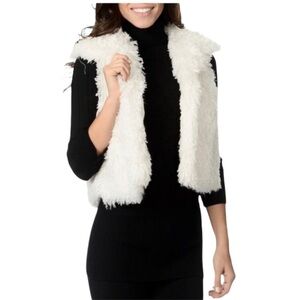Amanda Charles Faux Sheep Hair Vest